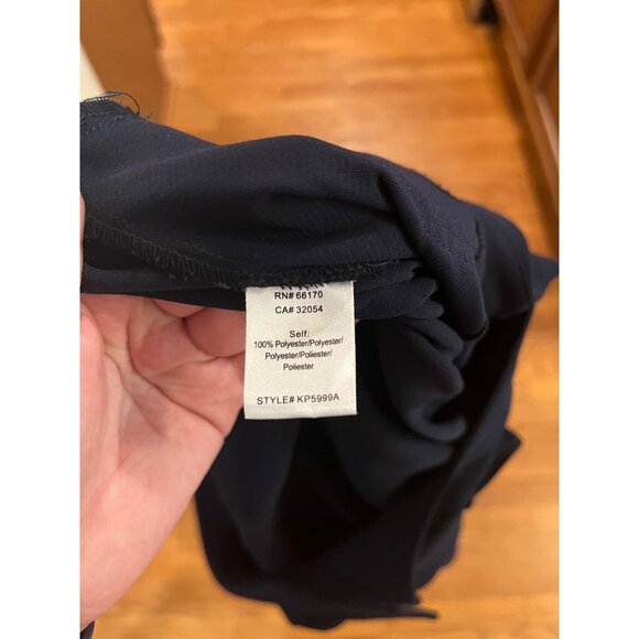 Anthropologie Greylin Delton Utility Navy‎ Blue Structured Romper Sz Small - Picture 6 of 6